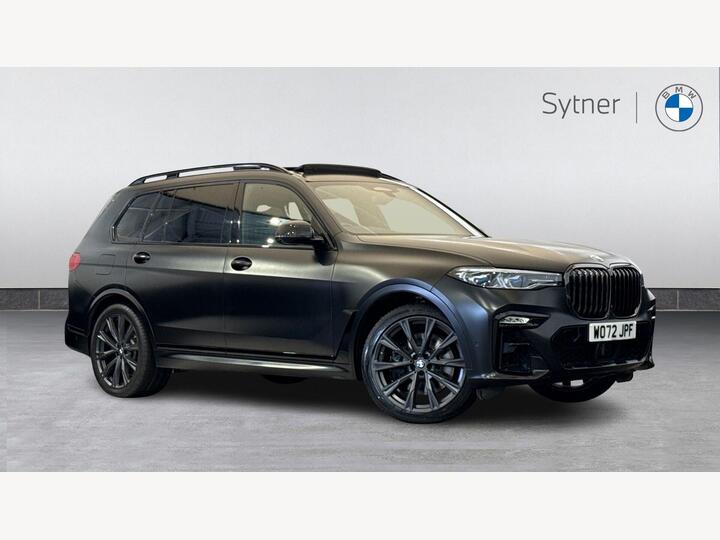 BMW X7 4.4 M50i V8 Frozen Black Edition Auto XDrive Euro 6 (s/s) 5dr
