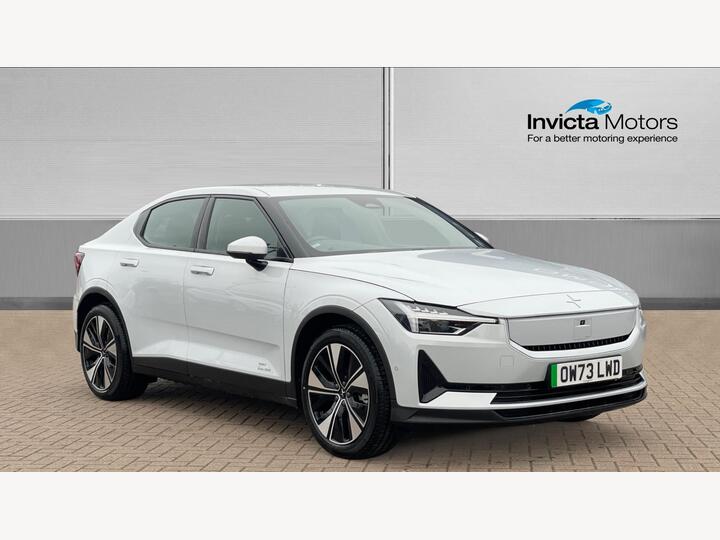 Polestar Polestar 2 Single Motor 69kWh Standard Range Fastback Auto RWD 5dr Polestar Polestar 2 Single Motor 69kWh Standard Range Fastback Auto RWD 5dr