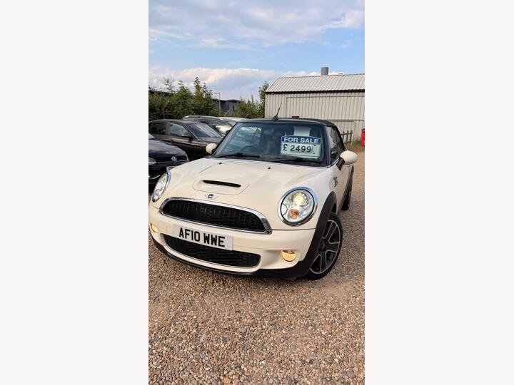 MINI Convertible 1.6 Cooper S Euro 4 2dr