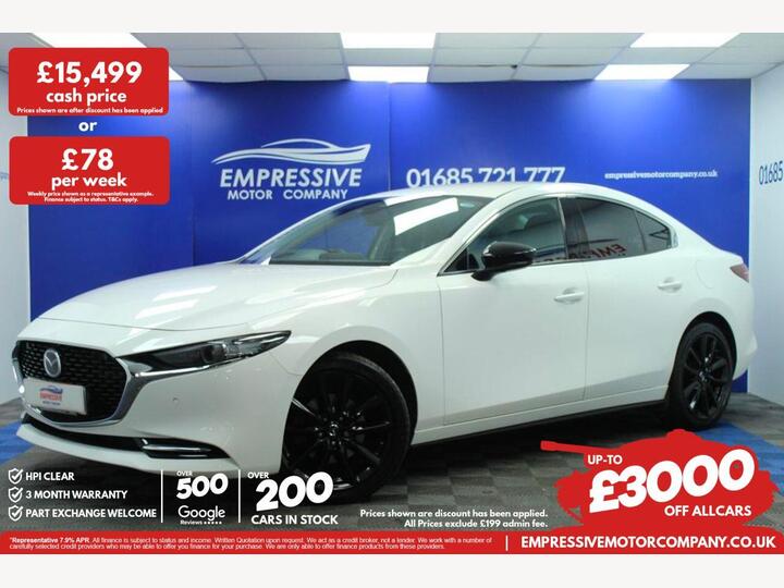 Mazda MAZDA3 2.0 SKYACTIV-X MHEV GT Sport Euro 6 (s/s) 4dr
