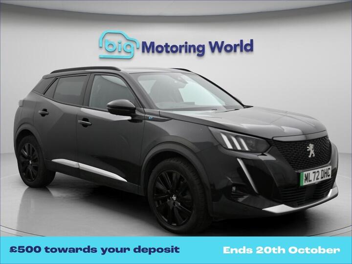 Peugeot E-2008 50kWh GT Premium Auto 5dr (7kW Charger)