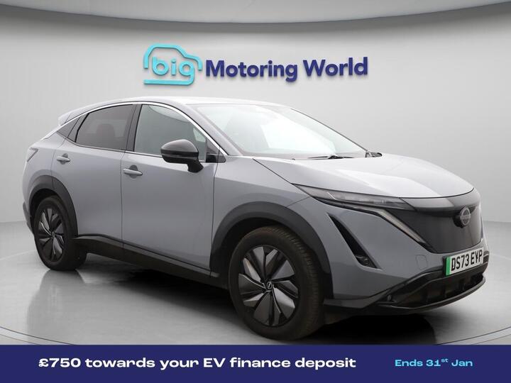 Nissan ARIYA 87kWh Advance Auto 5dr 22kW Charger