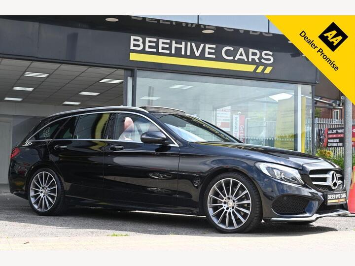 Mercedes-Benz C-CLASS 2.1 C220d AMG Line (Premium) 7G-Tronic+ Euro 6 (s/s) 5dr