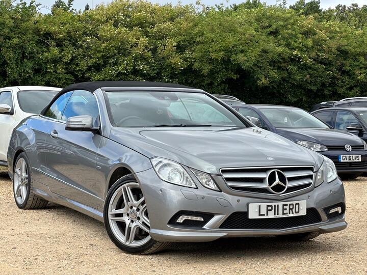 Mercedes-Benz E Class 3.0 E350 CDI V6 BlueEfficiency Sport Cabriolet G-Tronic Euro 5 2dr
