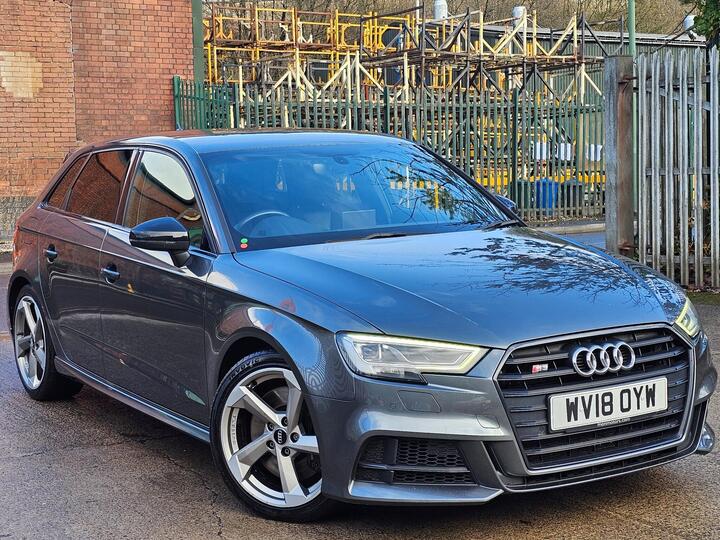 Audi S3 2.0 TFSI Black Edition Sportback S Tronic Quattro Euro 6 (s/s) 5dr