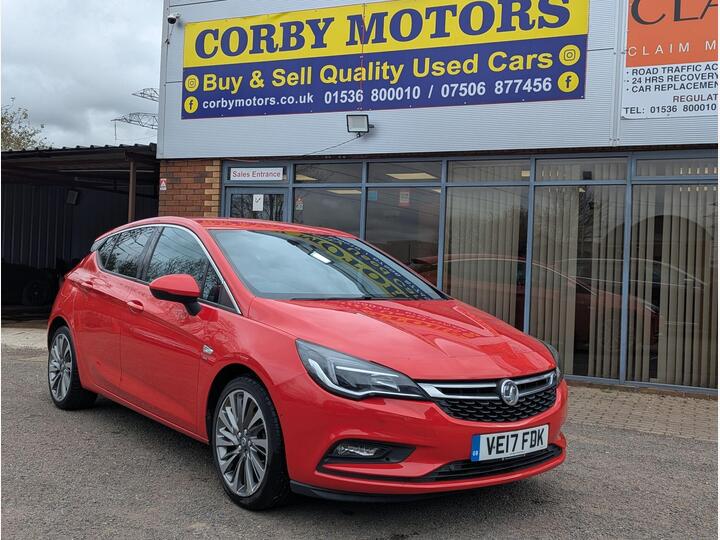 Vauxhall Astra 1.4i Turbo SRi Nav Euro 6 5dr
