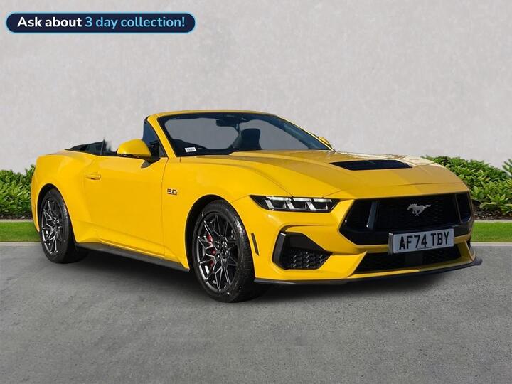 Ford MUSTANG 5.0 V8 GT SelShift Euro 6 2dr Ford MUSTANG 5.0 V8 GT SelShift Euro 6 2dr
