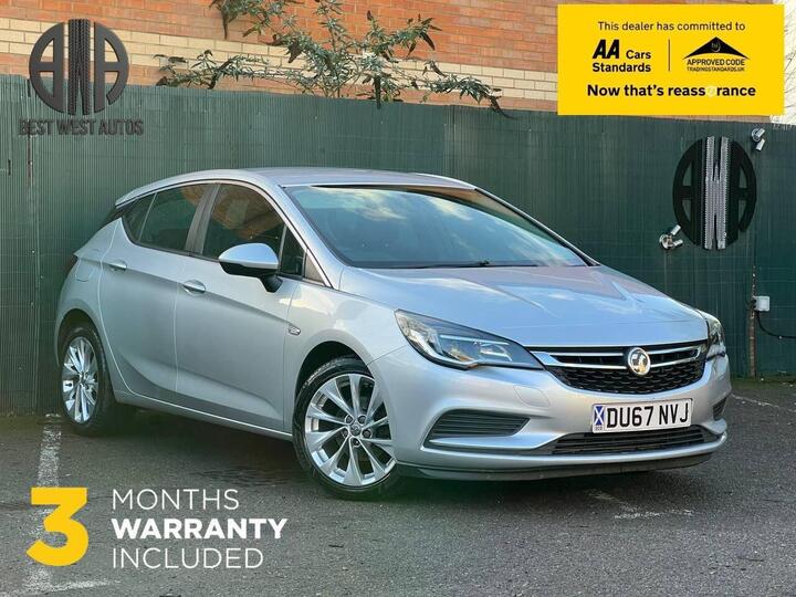 Vauxhall ASTRA 1.4i Turbo Design Euro 6 5dr