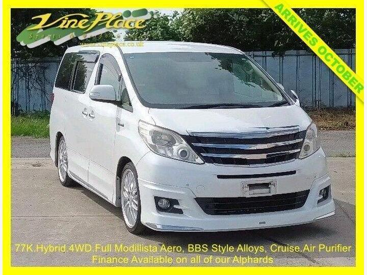 Toyota ALPHARD 2.4 Hybrid 4WD X,Modellista Aero + FINANCE AT Www.vineplace.co.uk +
