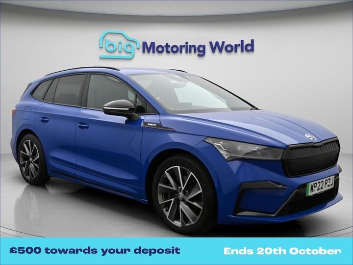 Skoda Enyaq IV 82kWh 80 SportLine Auto 5dr (DC125kW)