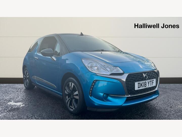 DS AUTOMOBILES DS 3 CABRIO 1.6 BlueHDi Chic Cabriolet Euro 6 (s/s) 2dr