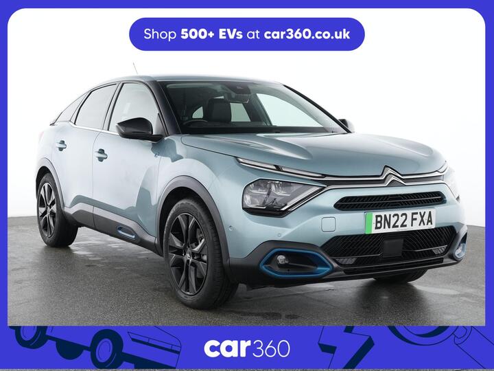 Citroen E-C4 50kWh Shine Plus Auto 5dr (7.4kW Charger)