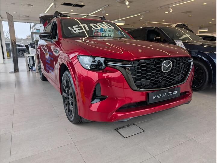 Mazda CX-80 2.5 E-SKYACTIV 17.8kWh Homura Plus Auto 4WD Euro 6 5dr
