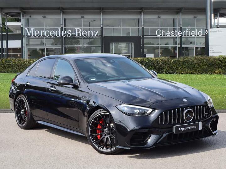 Mercedes-Benz C Class 2.0 C63 6.1kWh AMG S E Performance Night Edition (Premium Plus) SpdS MCT 4MATIC+ Euro 6 (s/s) 4dr