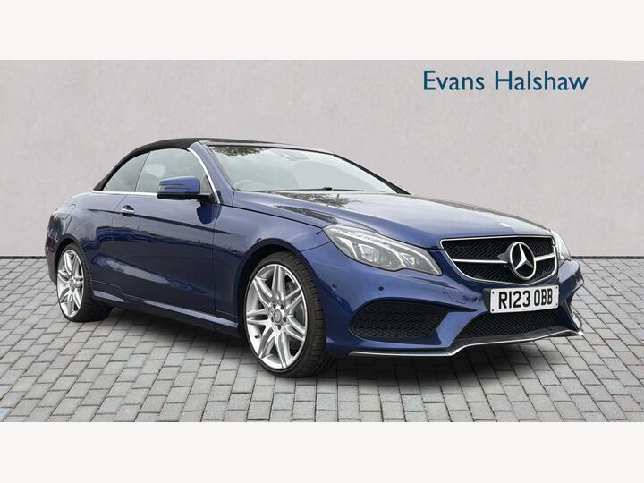 Mercedes-Benz E CLASS 3.5 E400 V6 AMG Line Edition Cabriolet G-Tronic+ Euro 6 (s/s) 2dr Mercedes-Benz E CLASS 3.5 E400 V6 AMG Line Edition Cabriolet G-Tronic+ Euro 6 (s/s) 2dr