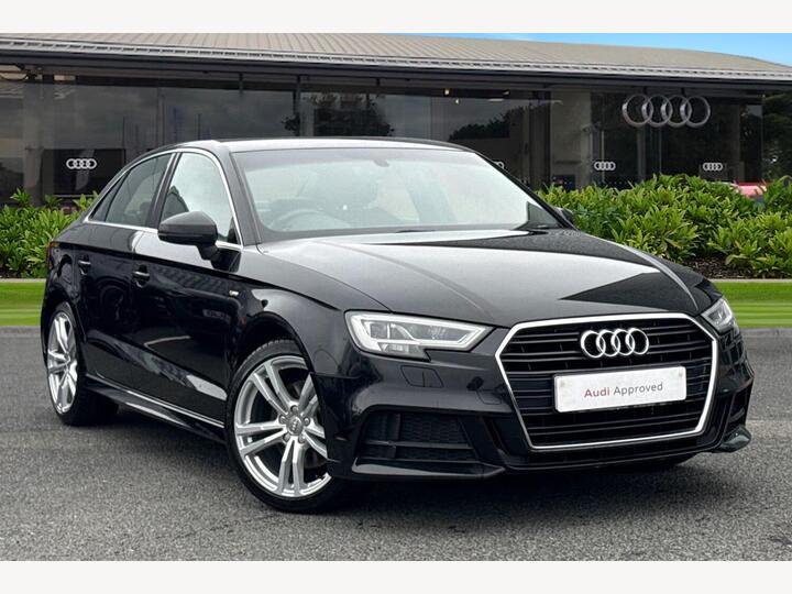Audi A3 Saloon 2.0 TDI 35 S Line S Tronic Euro 6 (s/s) 4dr