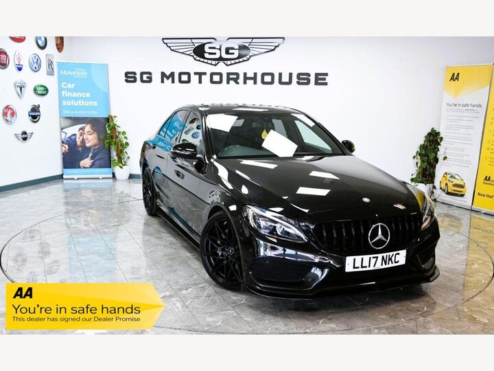 Mercedes-Benz C CLASS 2.1 C220d AMG Line G-Tronic+ Euro 6 (s/s) 4dr