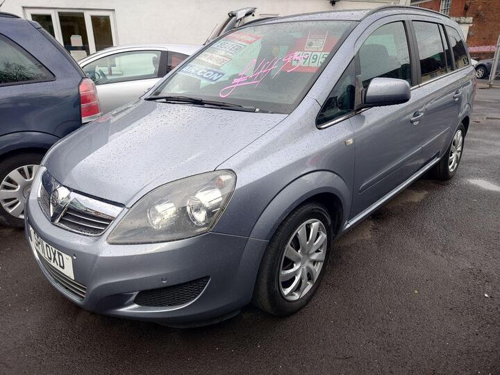 Vauxhall Zafira 1.6 16V Exclusiv Euro 5 5dr