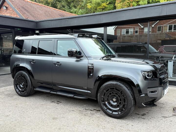 Land Rover Defender 110 5.0 P525 V8 Carpathian Edition Auto 4WD Euro 6 (s/s) 5dr Land Rover Defender 110 5.0 P525 V8 Carpathian Edition Auto 4WD Euro 6 (s/s) 5dr