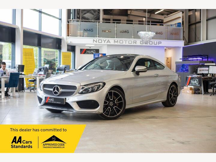 Mercedes-Benz C-CLASS 2.0 C200 AMG Line (Premium) G-Tronic+ Euro 6 (s/s) 2dr