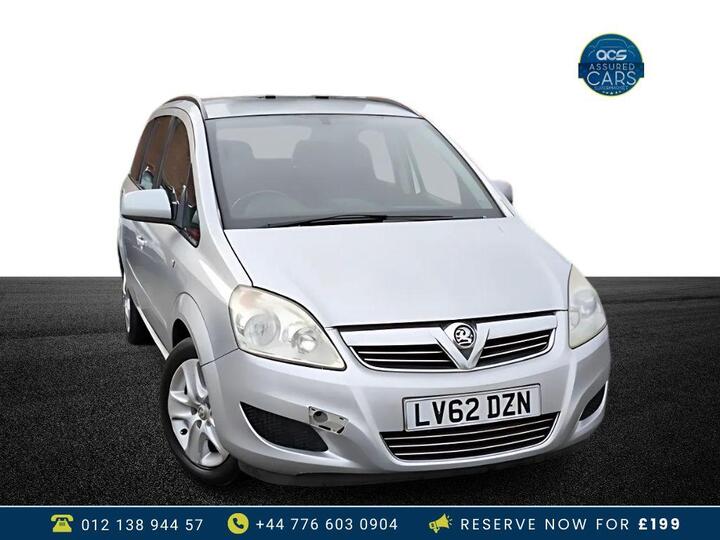 Vauxhall ZAFIRA 1.6 16V Exclusiv Euro 5 5dr