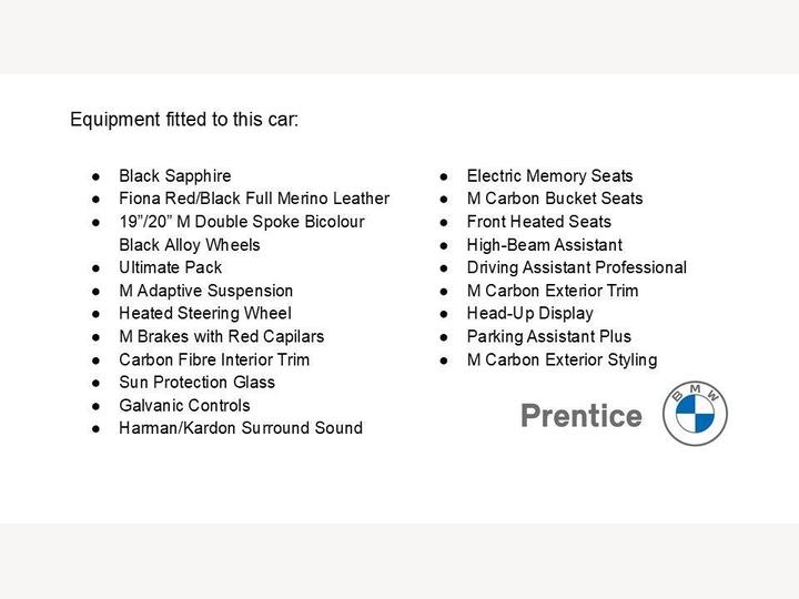 BMW M4 Competition 3.0 BiTurbo Competition Steptronic M XDrive Euro 6 (s/s) 2dr