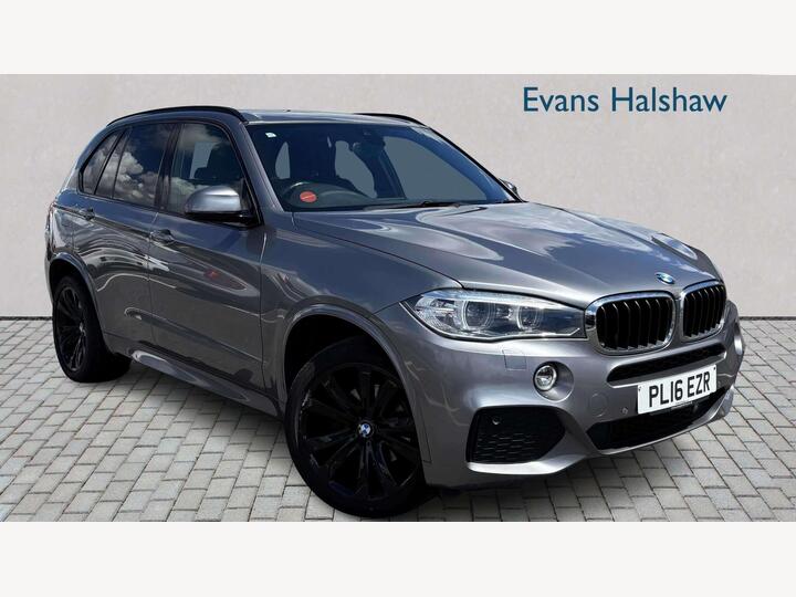 BMW X5 DIESEL ESTATE 2.0 25d M Sport Auto XDrive Euro 6 (s/s) 5dr