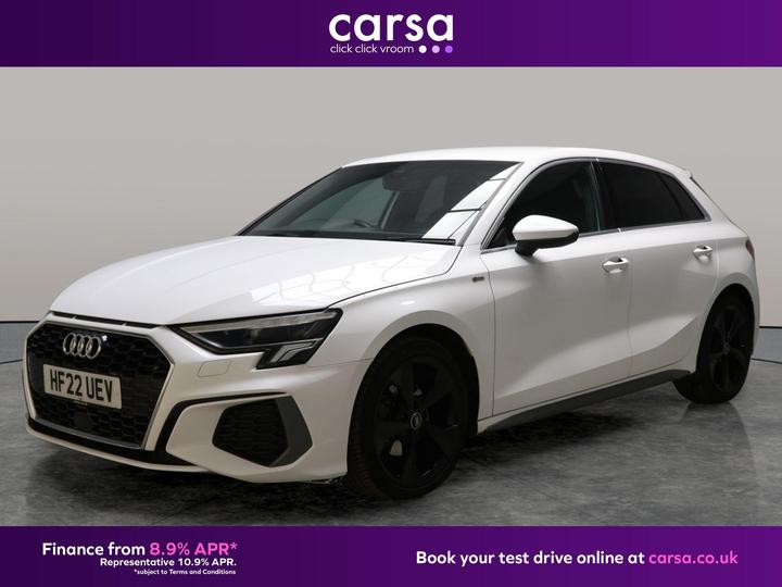 Audi A3 1.0 TFSI 30 S Line Sportback S Tronic Euro 6 (s/s) 5dr