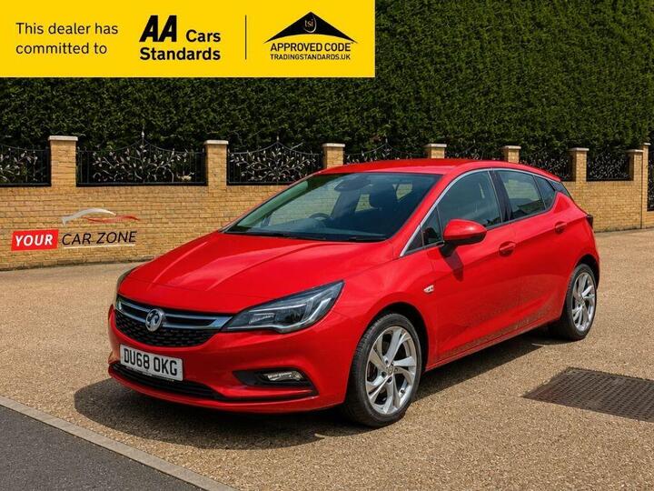 Vauxhall Astra 1.6i Turbo SRi Nav Euro 6 (s/s) 5dr