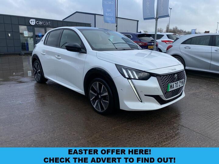 Peugeot E-208 50kWh GT Auto 5dr