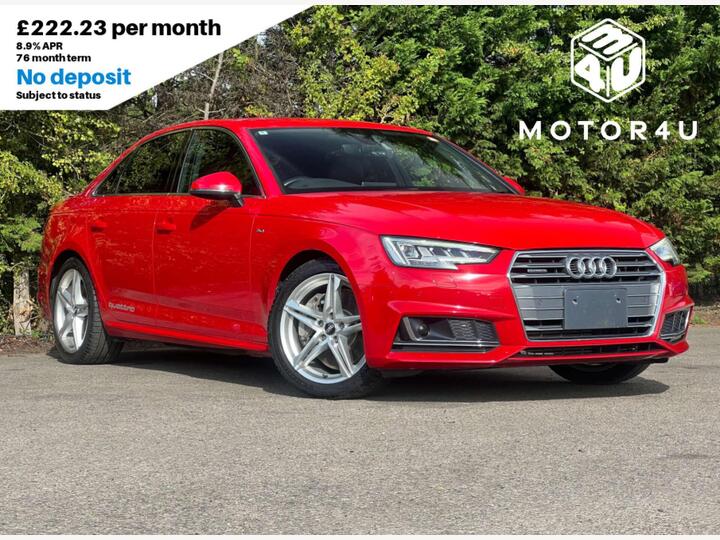 Audi A4 2.0 TFSI S Line S Tronic Quattro Euro 6 (s/s) 4dr