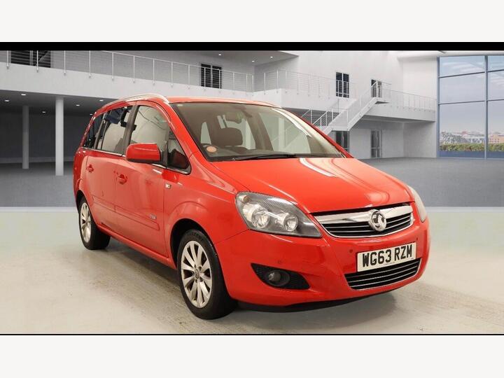 Vauxhall Zafira 1.6 16V Design Euro 5 5dr (SNav)