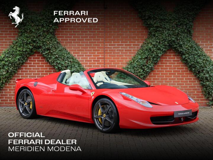 Ferrari 458 4.5 Spider F1 DCT Euro 5 2dr