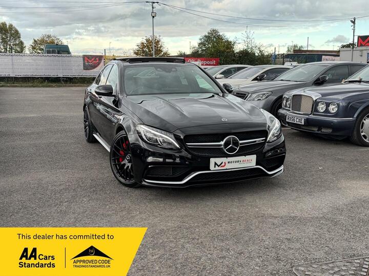 Mercedes-Benz C Class 4.0 C63 V8 BiTurbo AMG S (Premium) SpdS MCT Euro 6 (s/s) 4dr