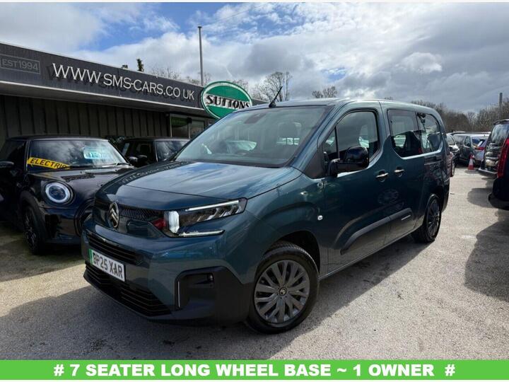 Citroen E-BERLINGO 52kWh PLUS XL Auto 5dr (7.4kW Charger)