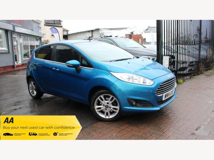Ford FIESTA 1.0T EcoBoost Zetec Powershift Euro 5 5dr