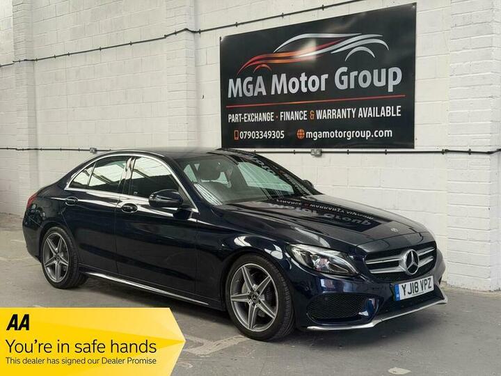 Mercedes-Benz C Class 2.1 C220d AMG Line G-Tronic+ Euro 6 (s/s) 4dr