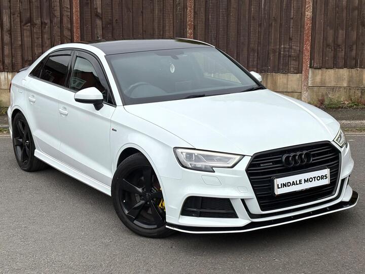 Audi A3 2.0 TDI S Line S Tronic Auto 6Spd Quattro Euro 6 (s/s) 4dr