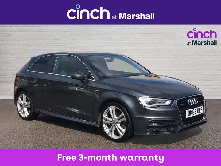 Audi A3 2.0 TDI S Line S Tronic Quattro Euro 6 (s/s) 3dr (Nav)