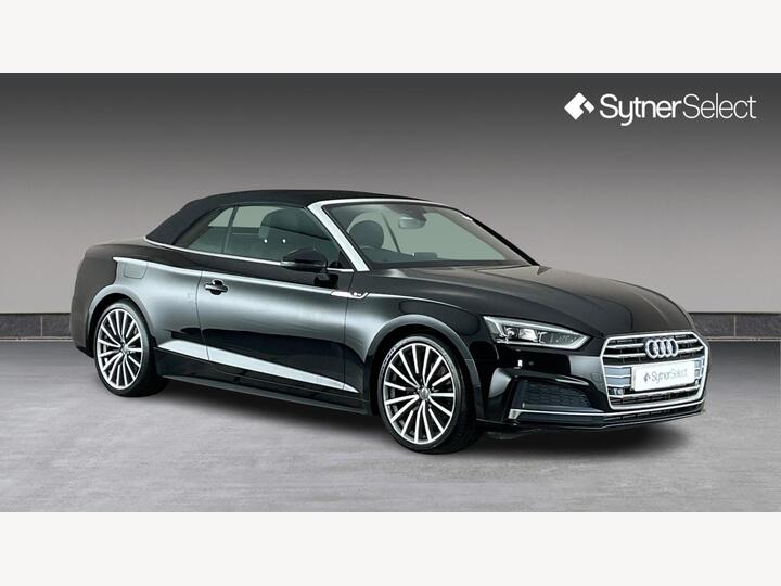 Audi A5 Cabriolet 2.0 TFSI 40 S Line S Tronic Euro 6 (s/s) 2dr