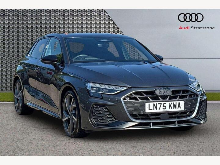 Audi A3 1.5 TFSI Black Edition Sportback S Tronic Euro 6 (s/s) 5dr