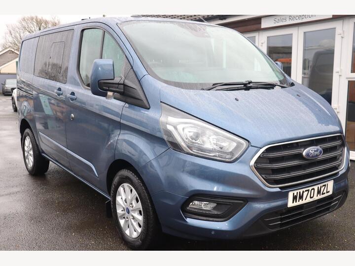 Ford Transit Custom 2.0 300 EcoBlue Limited Crew Van L1 H1 Euro 6 (s/s) 5dr (6 Seat)