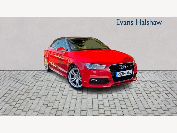 Audi A3 CABRIOLET 1.8 TFSI S Line S Tronic Euro 6 (s/s) 2dr