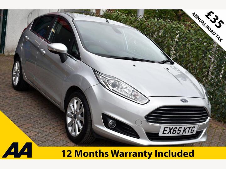 Ford FIESTA 1.0T EcoBoost Titanium Powershift Euro 6 5dr