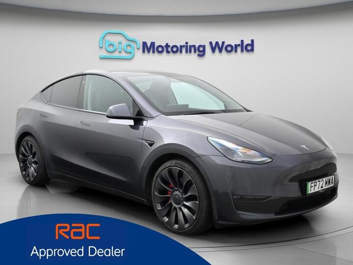 Tesla Model Y (Dual Motor) Performance Auto 4WDE 5dr