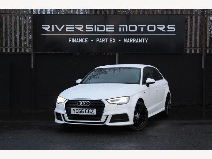 Audi A3 1.6 TDI S Line Sportback S Tronic Euro 6 (s/s) 5dr