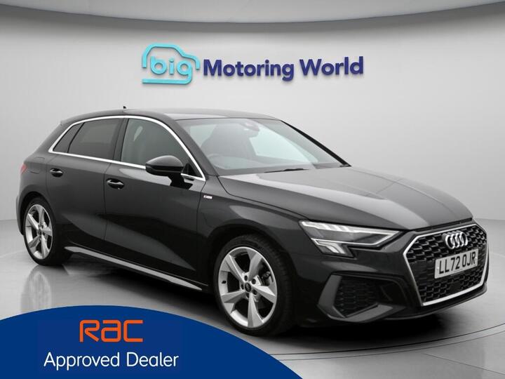 Audi A3 1.5 TFSI 35 S Line Sportback S Tronic Euro 6 (s/s) 5dr