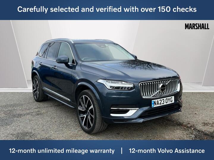 Volvo XC90 2.0h T8 Recharge 18.8kWh Ultimate Bright Auto 4WD Euro 6 (s/s) 5dr