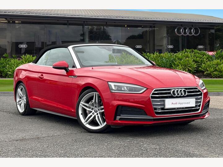 Audi A5 Cabriolet 2.0 TDI S Line S Tronic Euro 6 (s/s) 2dr Audi A5 Cabriolet 2.0 TDI S Line S Tronic Euro 6 (s/s) 2dr