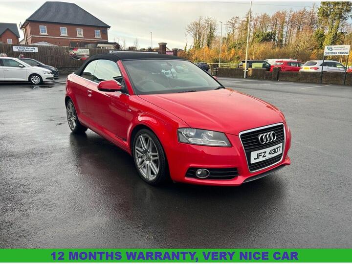 Audi A3 CABRIOLET 1.6 TDI S Line Euro 5 (s/s) 2dr Audi A3 CABRIOLET 1.6 TDI S Line Euro 5 (s/s) 2dr